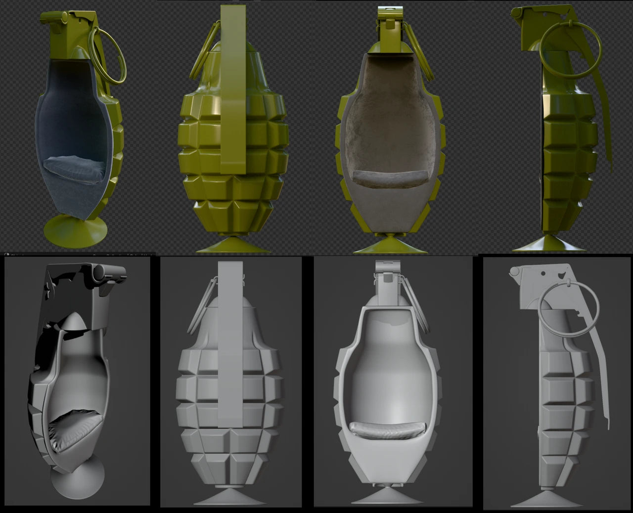 Grenade Egg Chair
