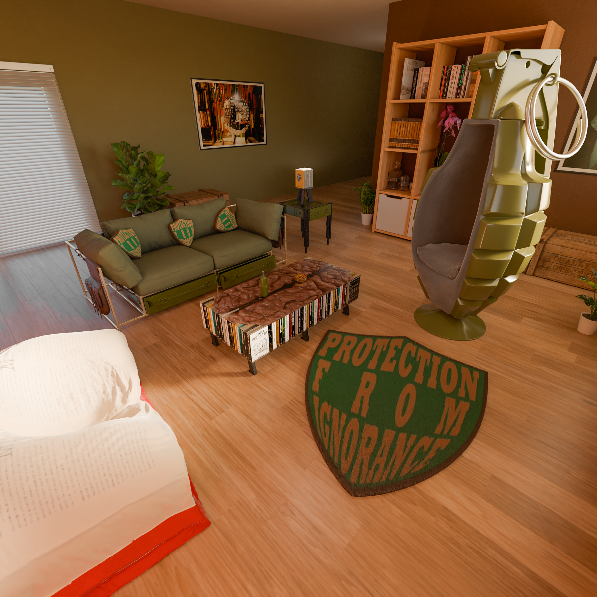 Grenade Egg Chair