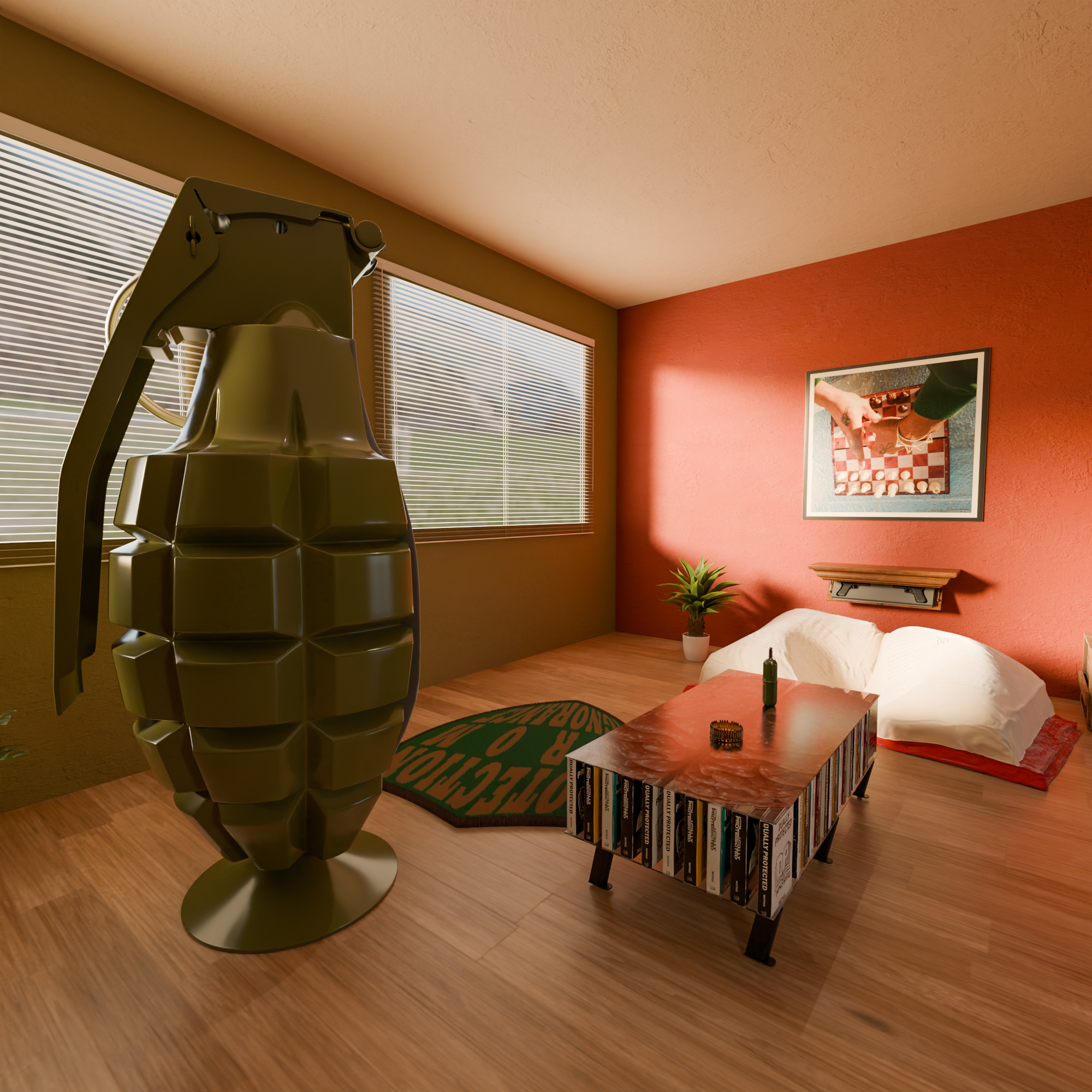 Grenade Egg Chair